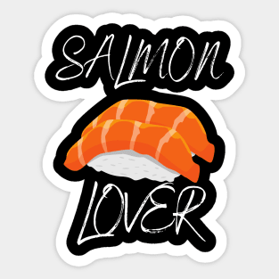 Salmon Lover Sticker